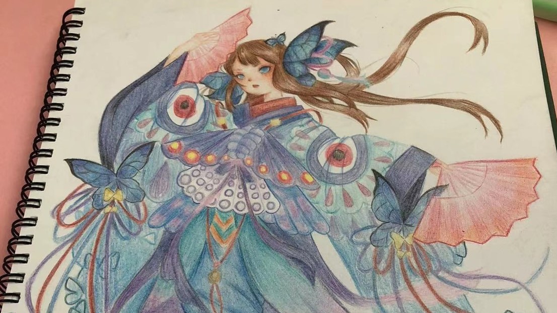 小如的繪畫作品。(圖:家屬提供) 小如的繪畫作品。(圖:家屬提供)